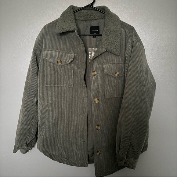 Love Tree Jackets & Blazers - New Love Tree Corduroy Jacket